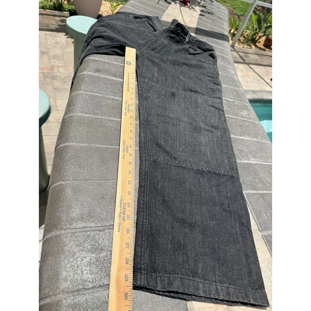 Sliders Made With Kevlar Motorcycle Riding Protective Black Jeans Men's 34x30 - Picture 8 of 9